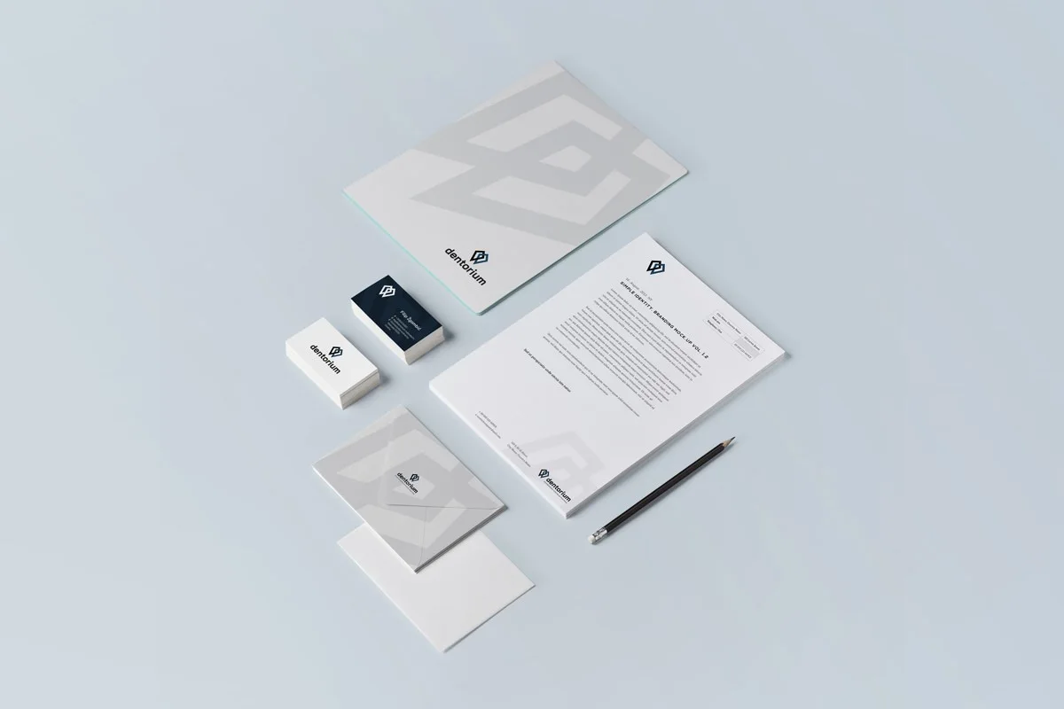 dentorium01 rebranding stomatološke ordinacije brošure
